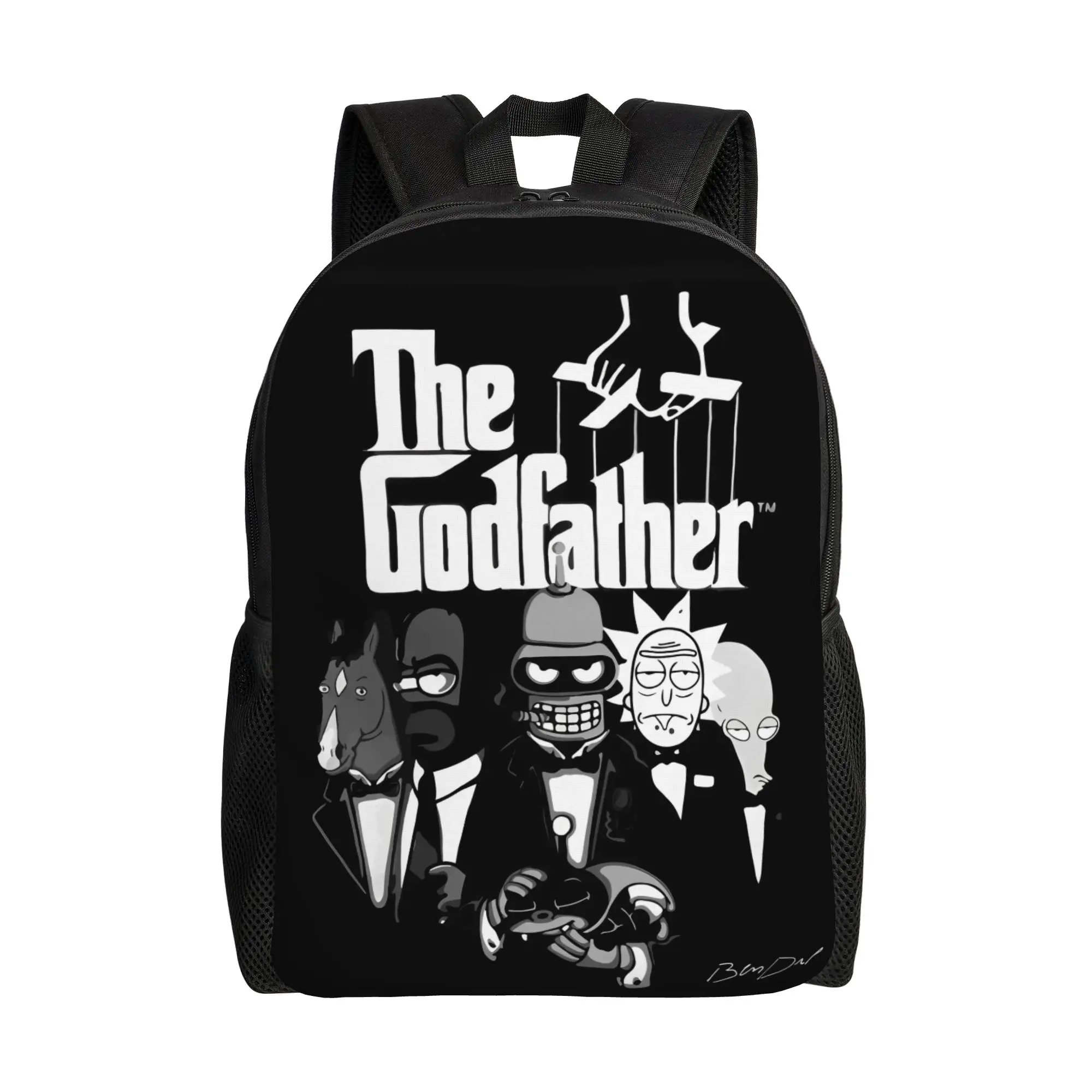 Повседневный рюкзак Futuramas The God Father, подарочный студенческий деловой рюкзак для мужчин и женщин, холщовые сумки для ноутбуков
Повседневный рюкзак Futuramas The God Father, подарочный студенческий деловой рюкзак для мужчин и женщин, холщовые сумки для ноутбуков