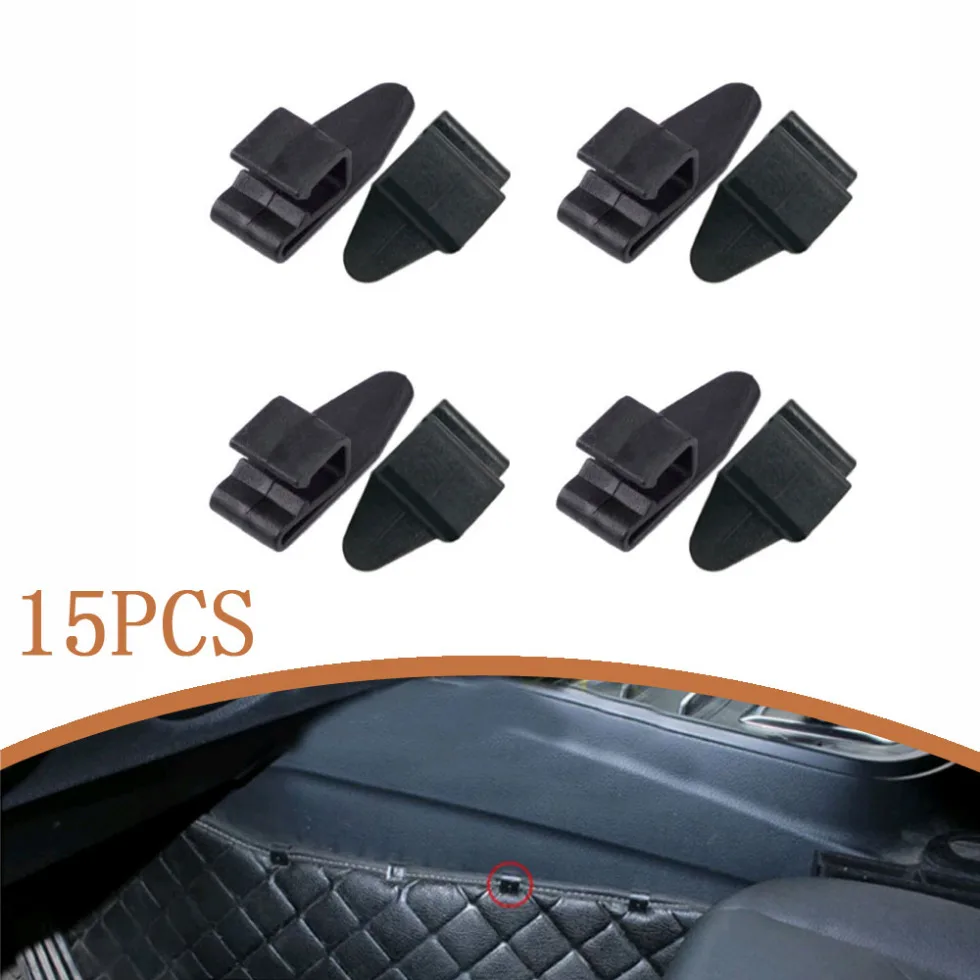 15Pcs Car Interior Floor Mats Universal Anti-Slip Clip Auto Carpet Fixing Grips Clamps Holders Tools Car Interior Accessories
15Pcs Car Interior Floor Mats Universal Anti-Slip Clip Auto Carpet Fixing Grips Clamps Holders Tools Car Interior Accessories