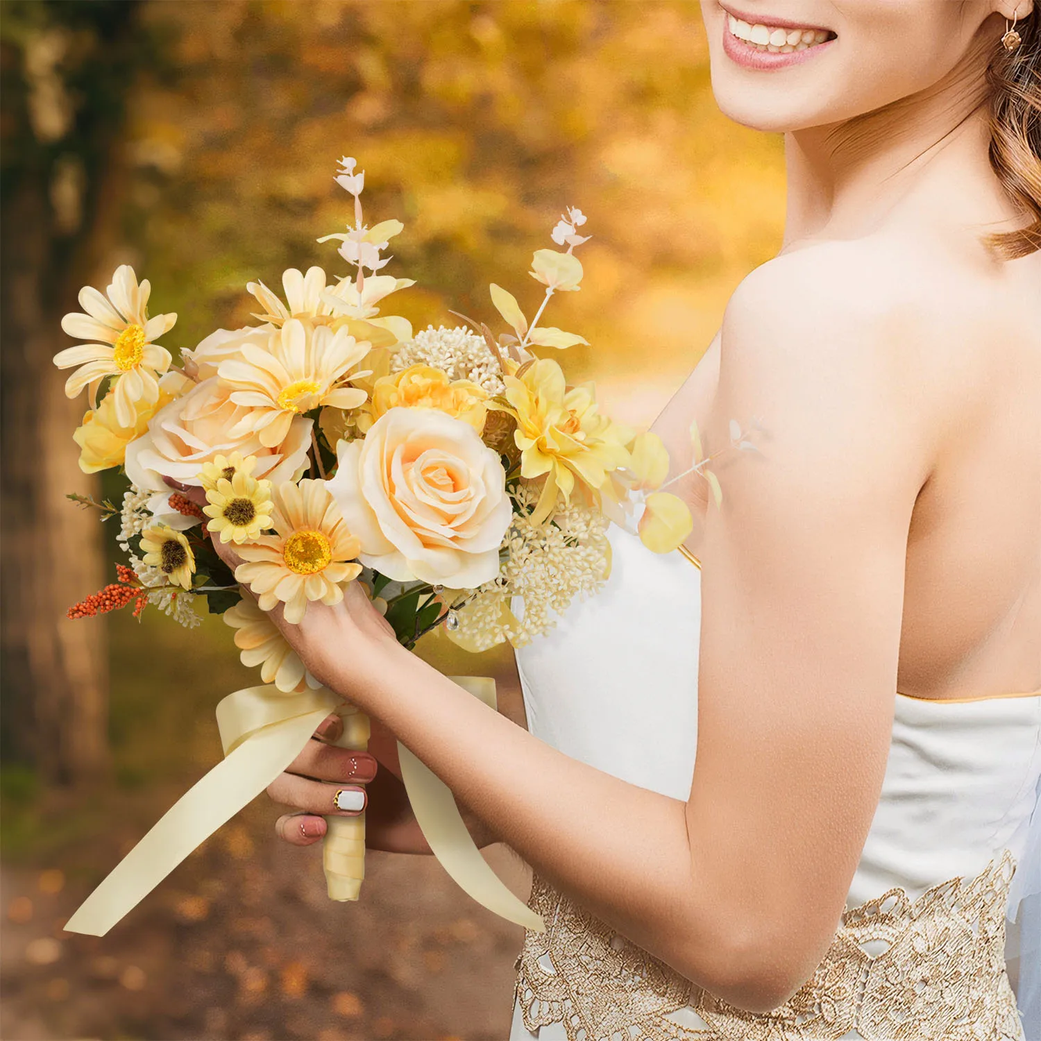 Uflower Peony Rose Flowers Hand Bouquet Bride Bridesmaid Silk Holding Artificial Flowers Mariage Bouquet Wedding Accessories
Uflower Peony Rose Flowers Hand Bouquet Bride Bridesmaid Silk Holding Artificial Flowers Mariage Bouquet Wedding Accessories