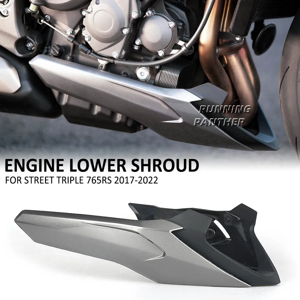 For Street Triple 765 RS 765RS 2017-2022 Motorcycle Engine Lower Spoiler Body Bellypan Fairing Protector Guard Chassis Shield
For Street Triple 765 RS 765RS 2017-2022 Motorcycle Engine Lower Spoiler Body Bellypan Fairing Protector Guard Chassis Shield