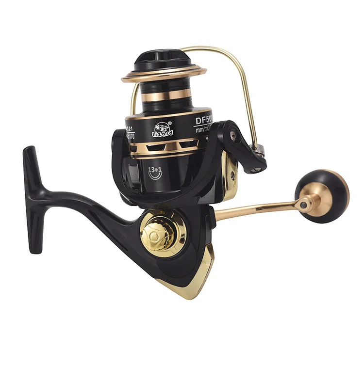 DF1000-7000 Series Fishing Reel 5.2:1 Gear Ratio Spinning Reel 13+1BB Metal Grip Pill Carp Fishing Reels
DF1000-7000 Series Fishing Reel 5.2:1 Gear Ratio Spinning Reel 13+1BB Metal Grip Pill Carp Fishing Reels