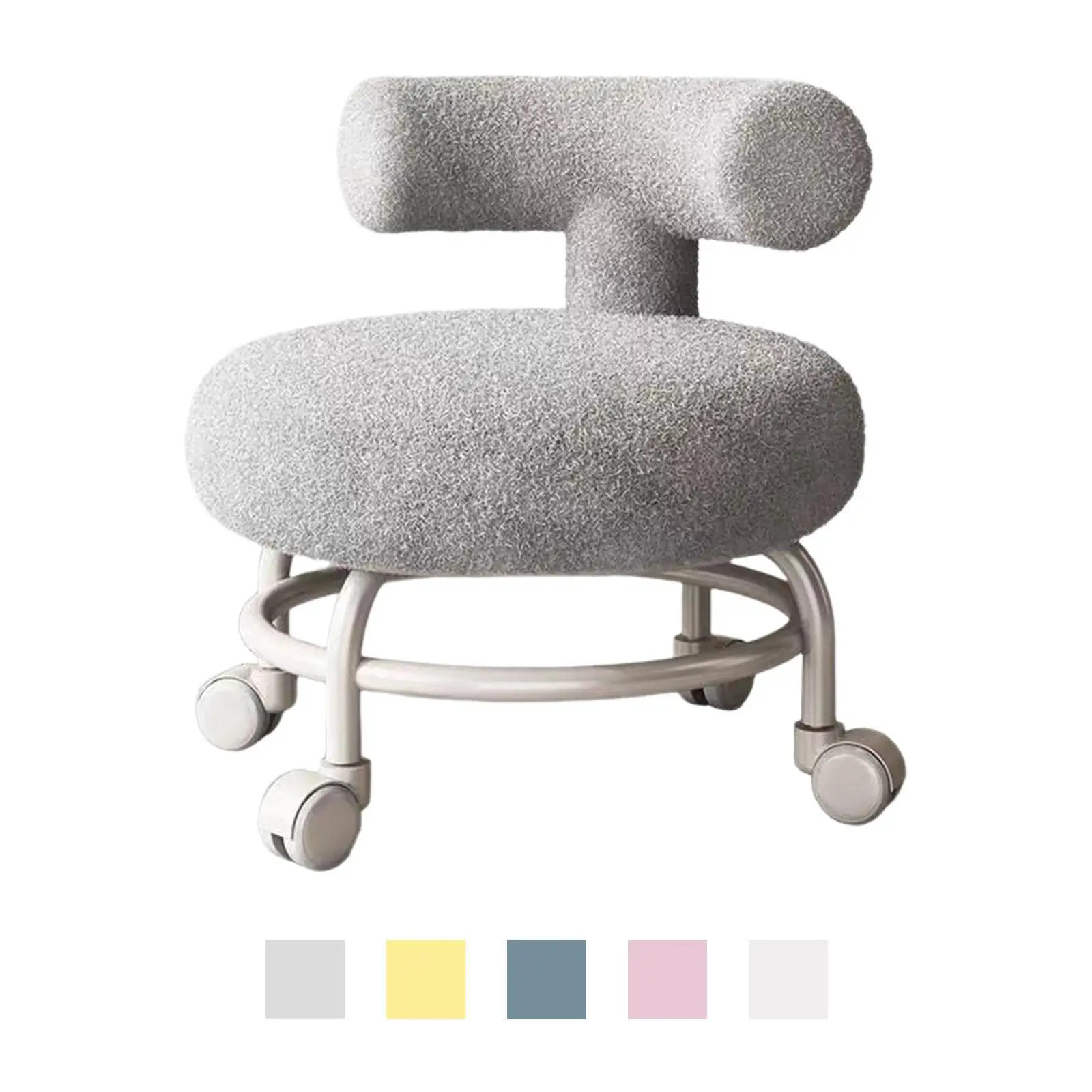 Low Round Rolling Stool with Wheels Stable Padded Seat Small Footstool Low Rolling Seat for Entryway Living Room Sturdy Doorway
Low Round Rolling Stool with Wheels Stable Padded Seat Small Footstool Low Rolling Seat for Entryway Living Room Sturdy Doorway