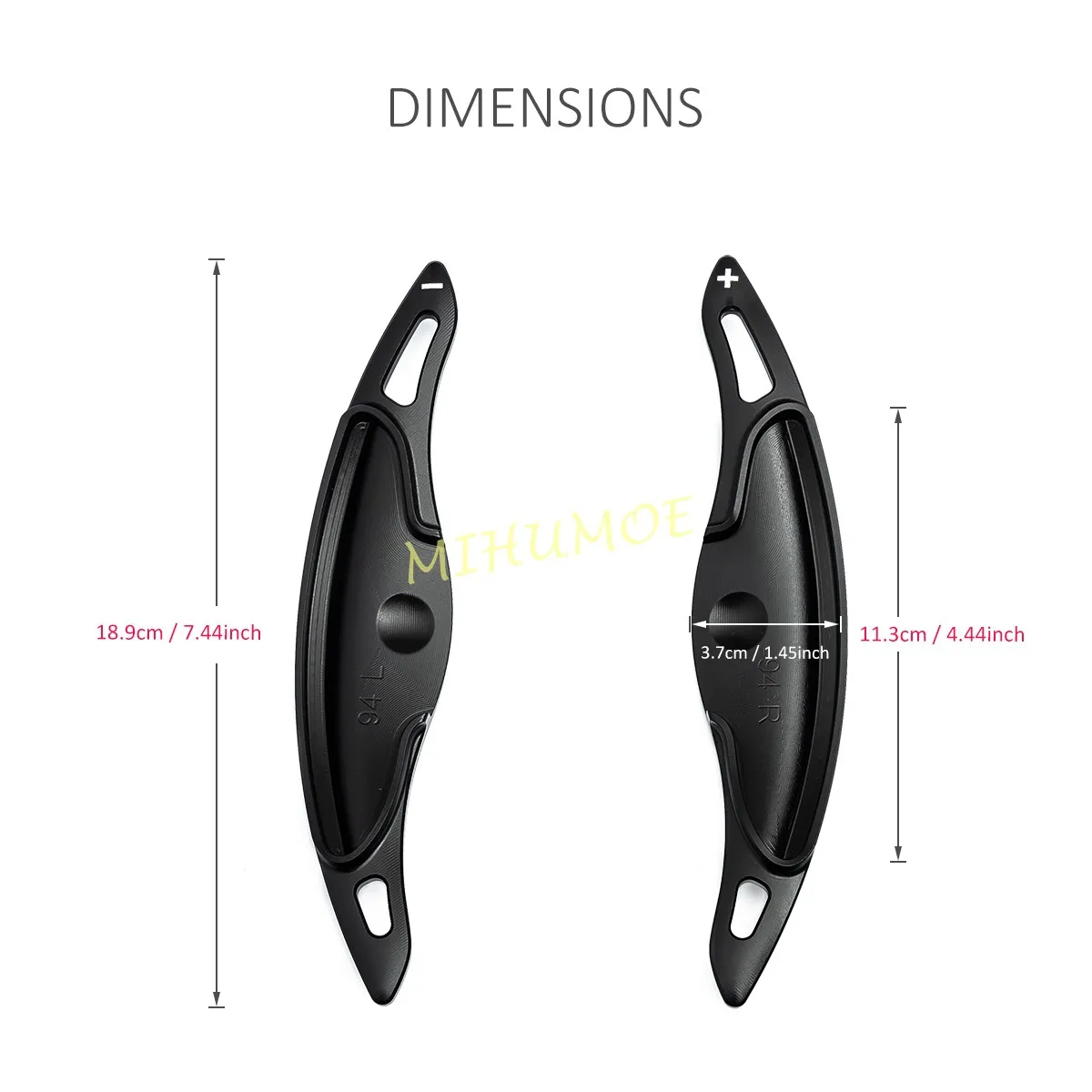 For Hyundai Elantra Kona Veloster N Aluminium Alloy Steering Wheel Gear Shift Paddle Shifter Extension Accessories Trims Black
For Hyundai Elantra Kona Veloster N Aluminium Alloy Steering Wheel Gear Shift Paddle Shifter Extension Accessories Trims Black