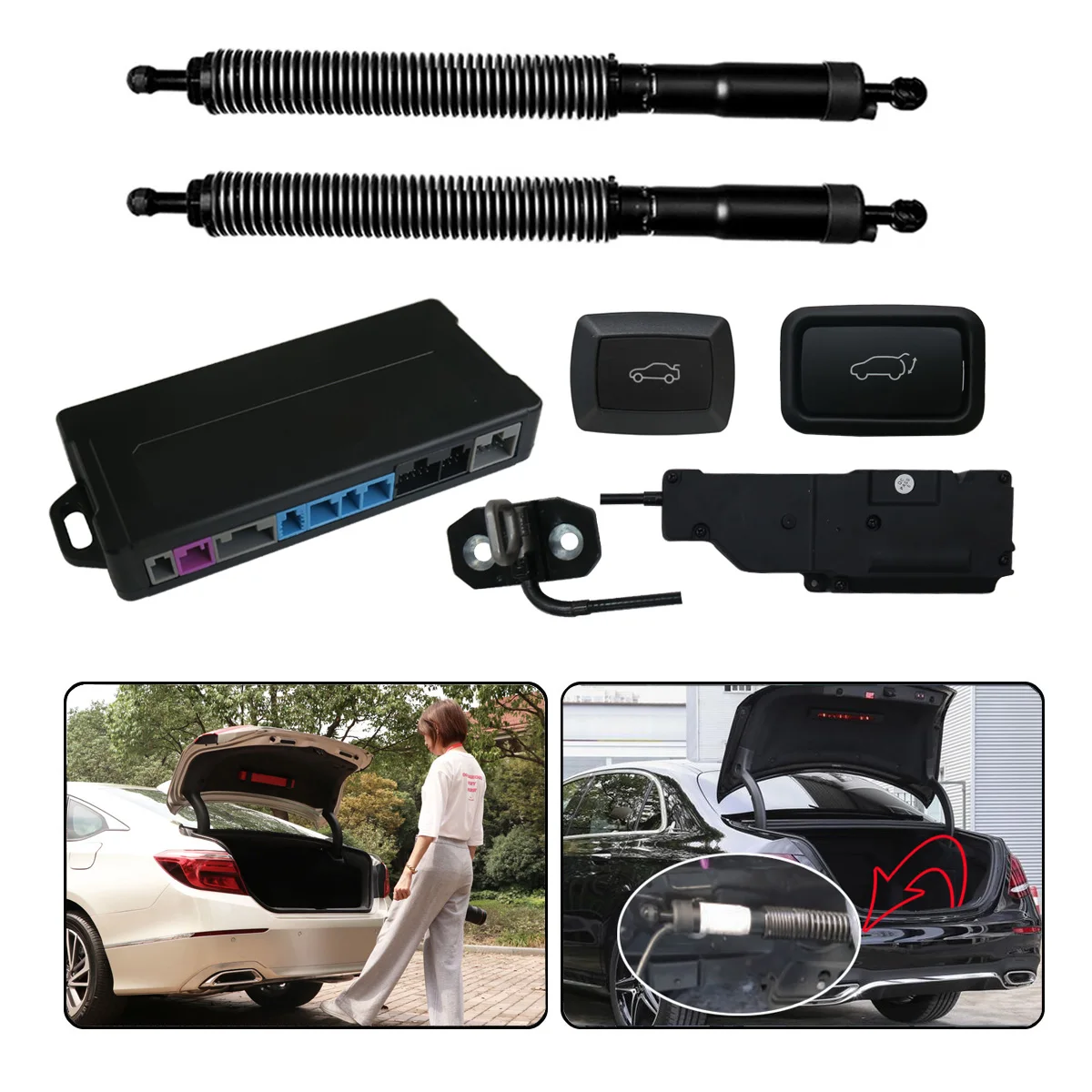 Электронный привод багажника для Mercedes-Benz E-класса 2016-2023 с дистанционным управлением
Электронный привод багажника для Mercedes-Benz E-класса 2016-2023 с дистанционным управлением