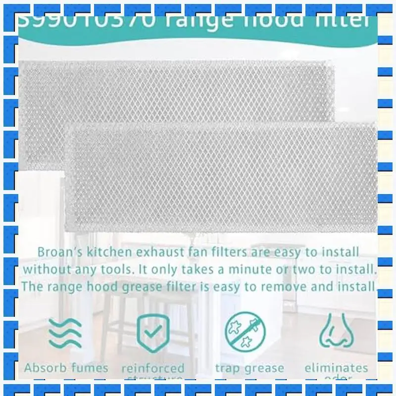 Фильтр вытяжки ABNG S99010370 для вытяжек Broan Nutone PM250 PM390 B08087922, AP5950107, SB08087661, 99010370, 2002603
Фильтр вытяжки ABNG S99010370 для вытяжек Broan Nutone PM250 PM390 B08087922, AP5950107, SB08087661, 99010370, 2002603