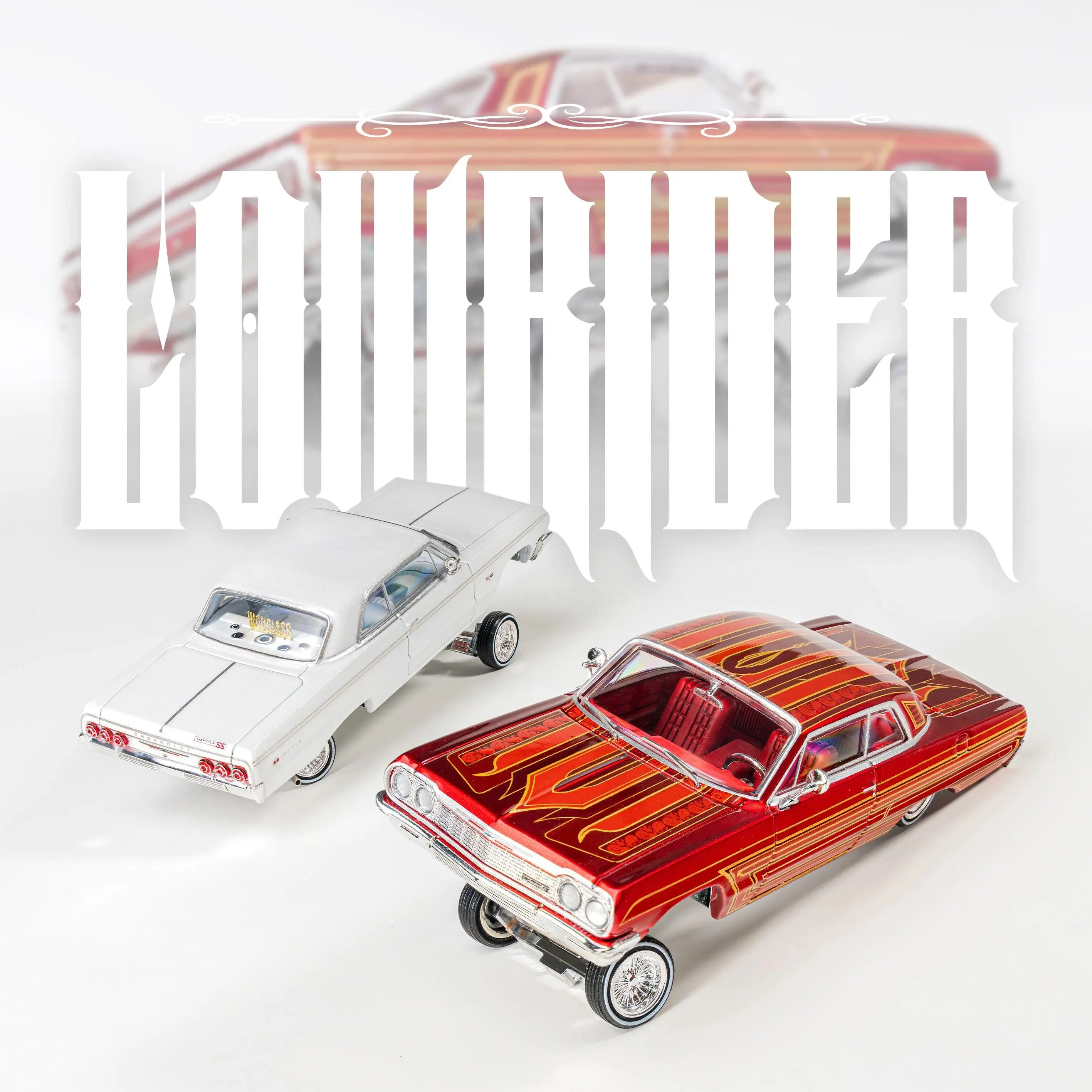97M 1:64 Chevrolet Impala 1964 Low Rider Red & White New Color Alloy Diecast Model Car Collectible Gift Static Display
97M 1:64 Chevrolet Impala 1964 Low Rider Red & White New Color Alloy Diecast Model Car Collectible Gift Static Display