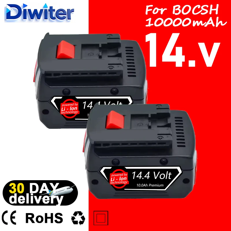Оригинальный перезаряжаемый аккумулятор для электроинструмента Bosch 14.4V 10.0Ah для GBH GDR GSR DDS180 BAT614G (KC) — сменный литий-ионный аккумулятор
Оригинальный перезаряжаемый аккумулятор для электроинструмента Bosch 14.4V 10.0Ah для GBH GDR GSR DDS180 BAT614G (KC) — сменный литий-ионный аккумулятор