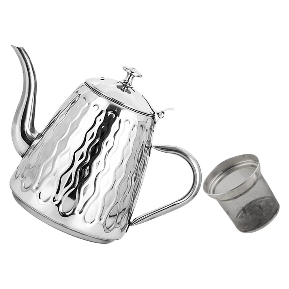Thickened Stainless Steel Pineapple Pot Kettle Metal Catering Teapot Stovetop Travel
Thickened Stainless Steel Pineapple Pot Kettle Metal Catering Teapot Stovetop Travel
