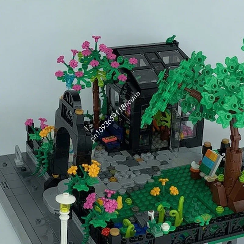 Набор строительных блоков MOC «Теплица-парк» (954 детали) – идеальный подарок для взрослых любителей творчества на Рождество.
Набор строительных блоков MOC «Теплица-парк» (954 детали) – идеальный подарок для взрослых любителей творчества на Рождество.