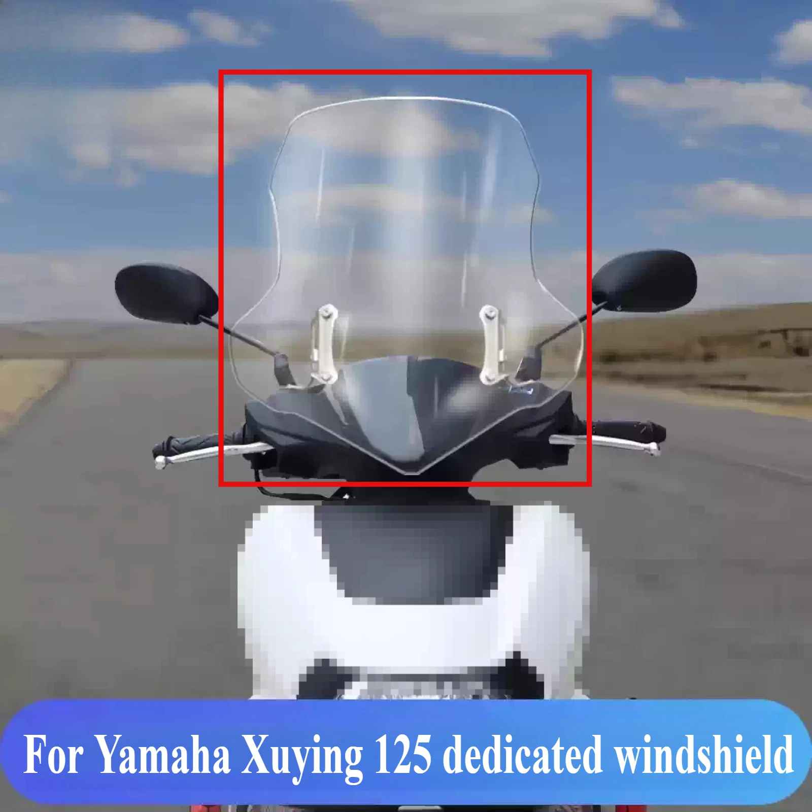 For Yamaha Xuying 125 Motorcycle Modified Windshield Wind Deflector Heightened Windshield Front Glass Accessories Parts
For Yamaha Xuying 125 Motorcycle Modified Windshield Wind Deflector Heightened Windshield Front Glass Accessories Parts