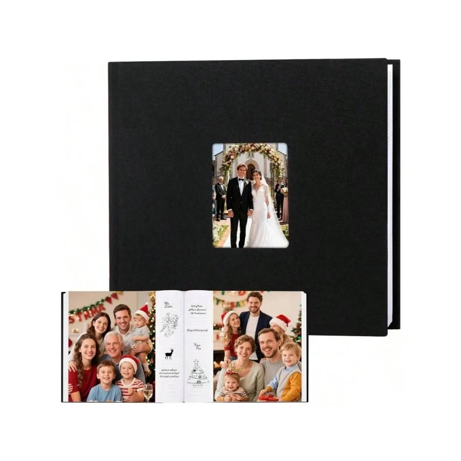 8x10 Photo Album 168 Pockets Holds 168 Photos, Large Capacity Leather Cover Family Wedding Photo Book 8x 10 Pictures, Photo Alb
8x10 Photo Album 168 Pockets Holds 168 Photos, Large Capacity Leather Cover Family Wedding Photo Book 8x 10 Pictures, Photo Alb
