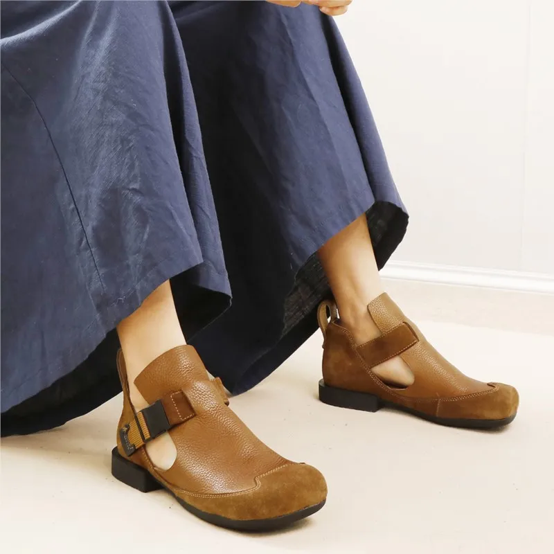 GKTINOO 2025 Spring New Round Toe Soft Soled Women's Shoes Genuine Leather Solid Color Versatile Soft Cowhide Flat Shoes
GKTINOO 2025 Spring New Round Toe Soft Soled Women's Shoes Genuine Leather Solid Color Versatile Soft Cowhide Flat Shoes
