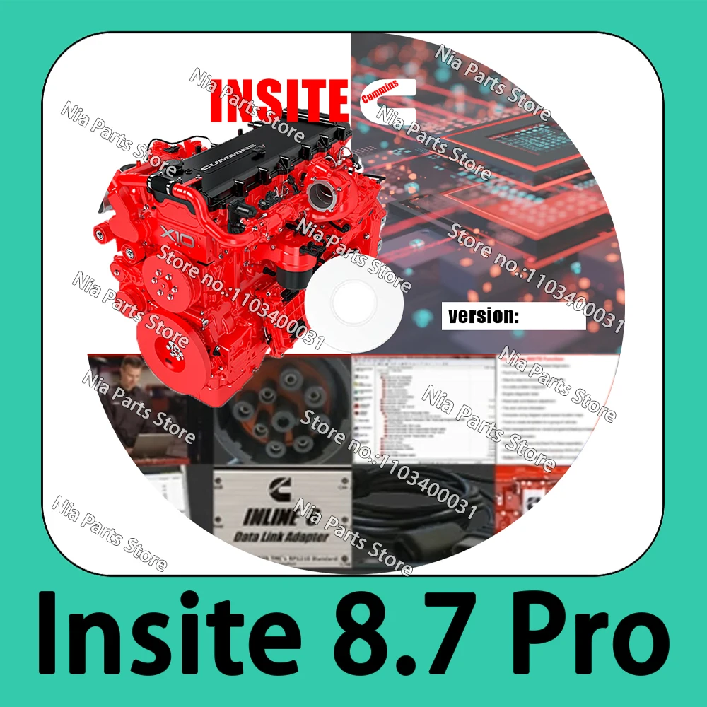 Cummins INLINE 6 Software Insite 8.7 Pro Diagnostic pour voiture Scanning tool Repair box Program Car Repair Code reader Program
Cummins INLINE 6 Software Insite 8.7 Pro Diagnostic pour voiture Scanning tool Repair box Program Car Repair Code reader Program