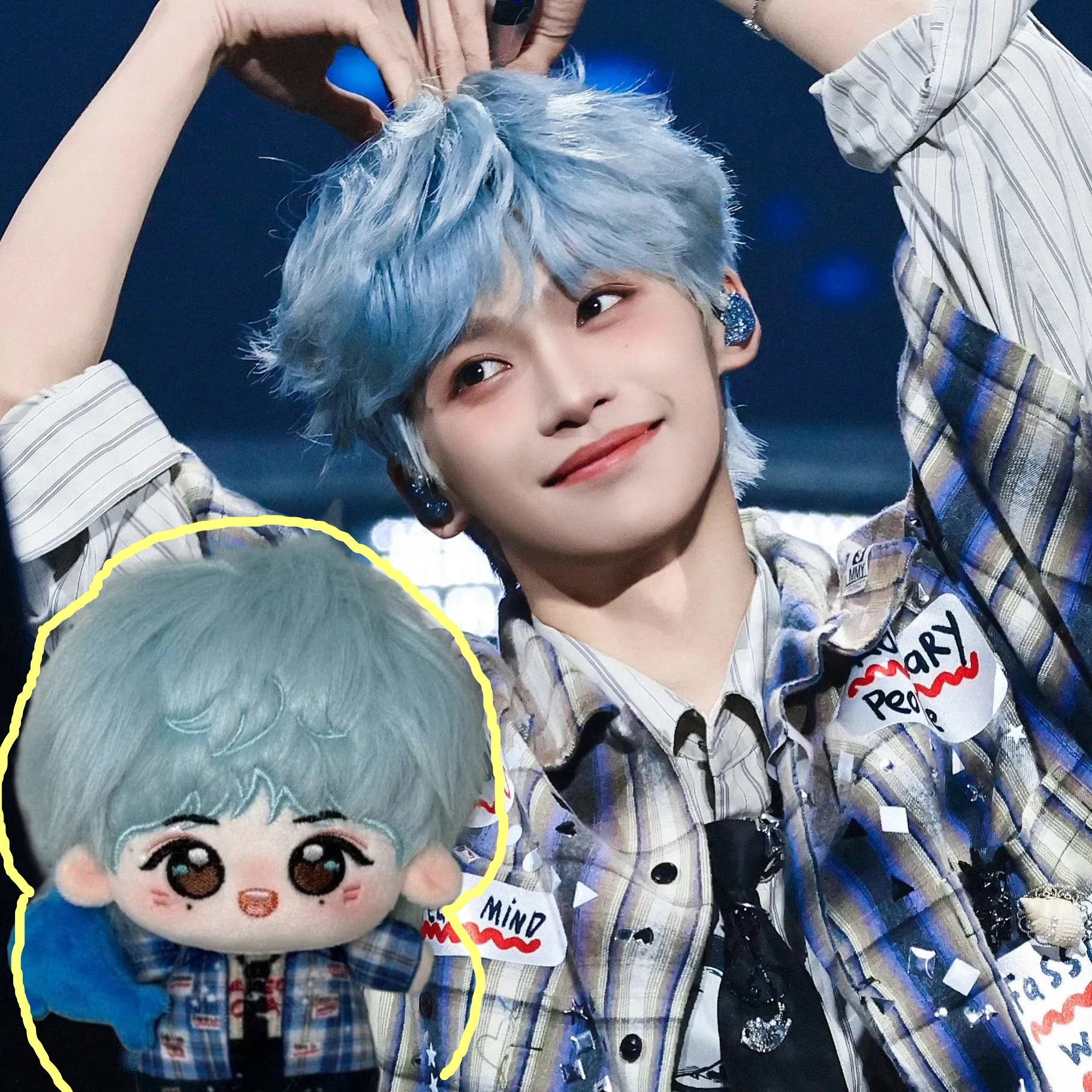 【 New Style 】 Ziyu Attribute 10cm Cotton Doll Celebrity Same Style Surrounding Gift for New Year Decoration with Friends
【 New Style 】 Ziyu Attribute 10cm Cotton Doll Celebrity Same Style Surrounding Gift for New Year Decoration with Friends