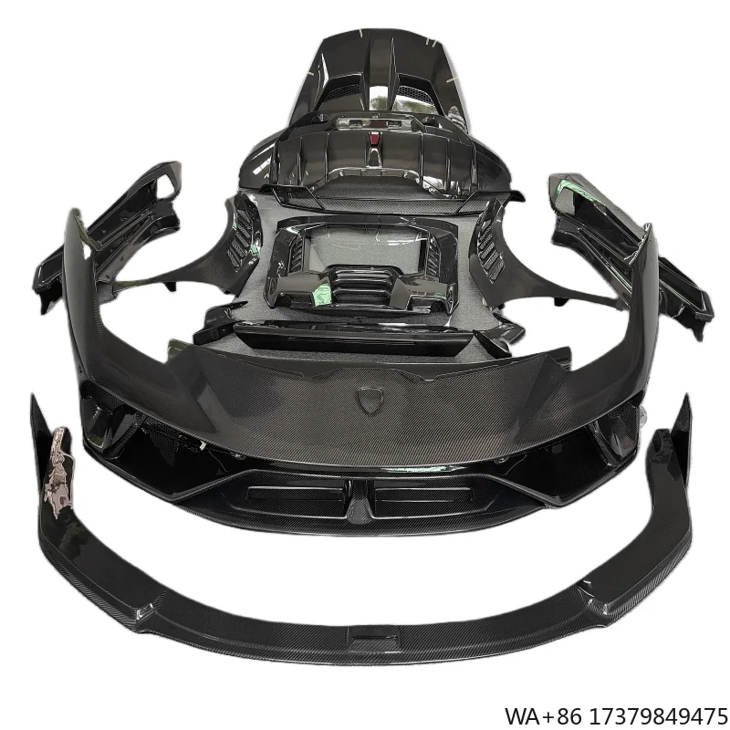 P-style Front and Rear Bumper Front Lip Side Skirts Tail Covers Rear Spoiler Body Kit for Lamborghini LP610 580 All Carbon Fiber
P-style Front and Rear Bumper Front Lip Side Skirts Tail Covers Rear Spoiler Body Kit for Lamborghini LP610 580 All Carbon Fiber