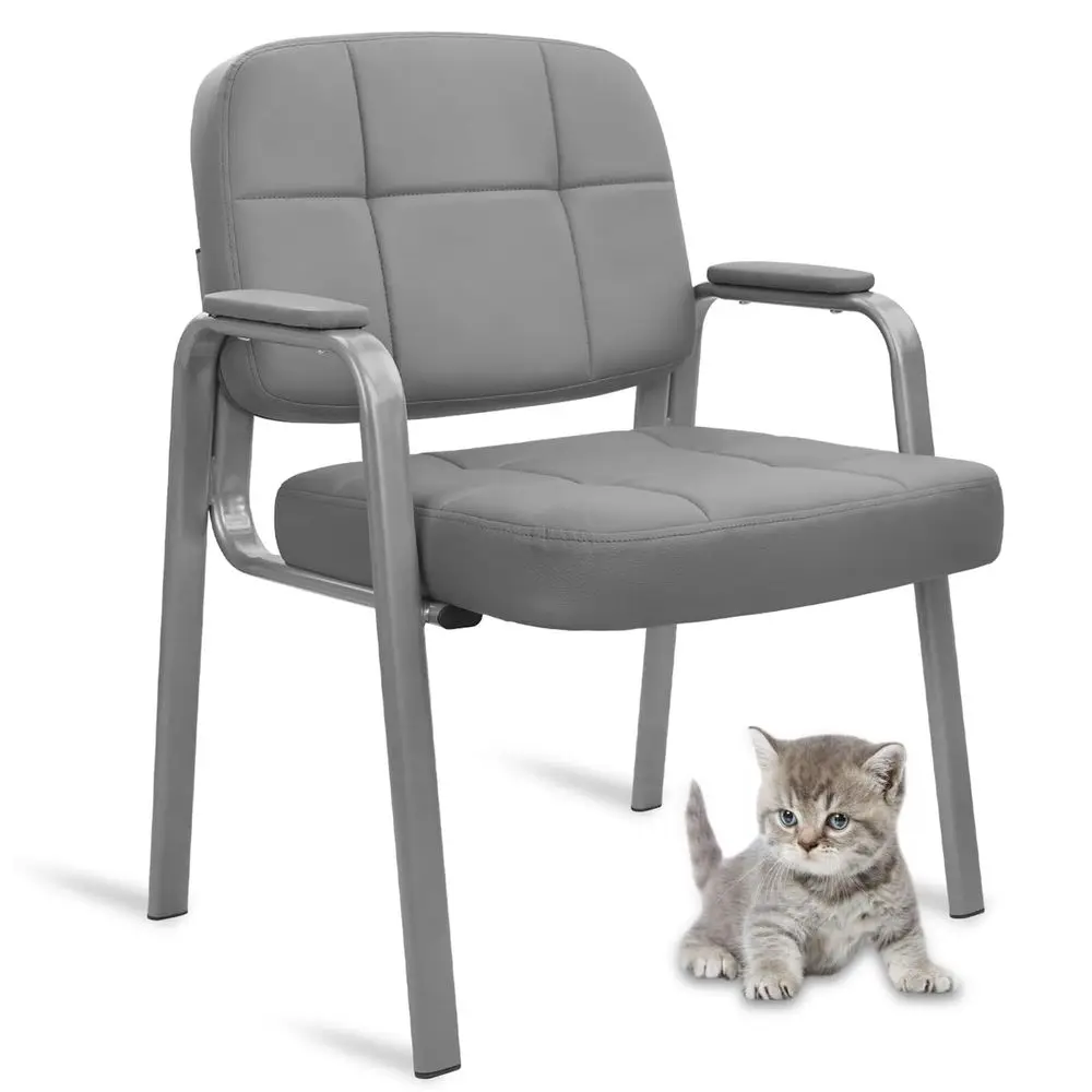 Big amp Tall Silla de invitados para sala de espera de 400 libras, silla de recepcin de oficina de cuero, sin ruedas, con respa
Big amp Tall Silla de invitados para sala de espera de 400 libras, silla de recepcin de oficina de cuero, sin ruedas, con respa
