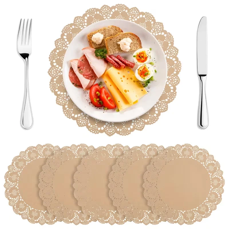 50 Sheets Paper Table Mat Kraft Paper Disposable Placemat for Wedding Birthday Party Christmas Home Decoration Food Cake Pad
50 Sheets Paper Table Mat Kraft Paper Disposable Placemat for Wedding Birthday Party Christmas Home Decoration Food Cake Pad