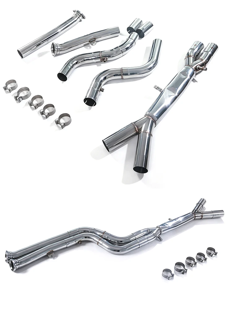 GFC/Suitable for 2018-2024 BMW X3M X4M F97 F98 3.0T S58 Catback 304SUS midsection Y high-performance exhaust system
GFC/Suitable for 2018-2024 BMW X3M X4M F97 F98 3.0T S58 Catback 304SUS midsection Y high-performance exhaust system
