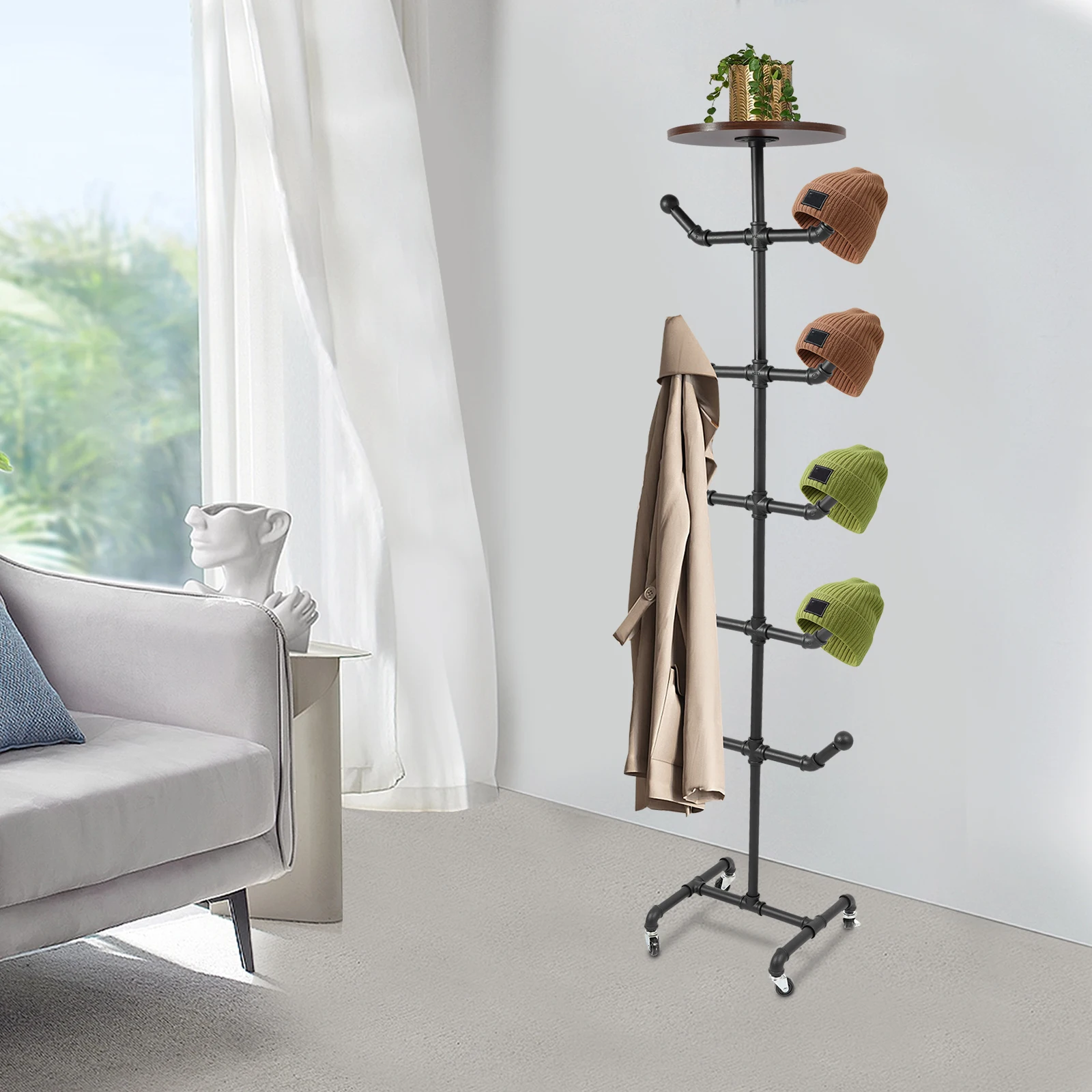 Industrial High-temperature Baking Paint Steel, Ecological Board Hat Stands, Coat and Hat Stand, Hat Rack
Industrial High-temperature Baking Paint Steel, Ecological Board Hat Stands, Coat and Hat Stand, Hat Rack