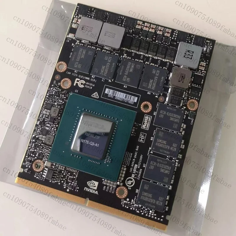 95% новая видеокарта N17E-Q3 для NVIDIA Quadro P4000M MXM для DELL M7710 M7720 Zbook17 G3 G4
95% новая видеокарта N17E-Q3 для NVIDIA Quadro P4000M MXM для DELL M7710 M7720 Zbook17 G3 G4