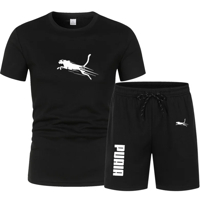 Sports Set Summer 2025 Fashion Men's New Quick drying Fitness T-shirt+Shorts 2-piece Set Fashion Leisure Running Slow Running
Sports Set Summer 2025 Fashion Men's New Quick drying Fitness T-shirt+Shorts 2-piece Set Fashion Leisure Running Slow Running