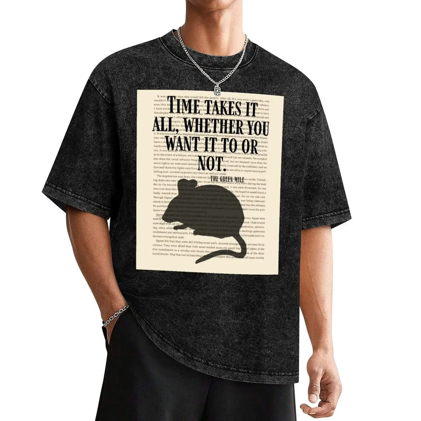Stephen King Book Page Art T-Shirt vintage graphic tee kawaii clothes Men's t-shirts
Stephen King Book Page Art T-Shirt vintage graphic tee kawaii clothes Men's t-shirts