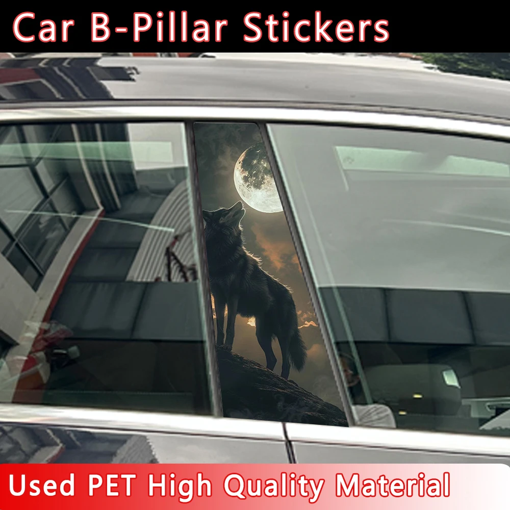 1/2pcs Wolf and The Full Moon Car Stickers Auto B Pillar Waterproof Animal Decor Cover Scratches Car Doors Pillar Vinyl Decals
1/2pcs Wolf and The Full Moon Car Stickers Auto B Pillar Waterproof Animal Decor Cover Scratches Car Doors Pillar Vinyl Decals