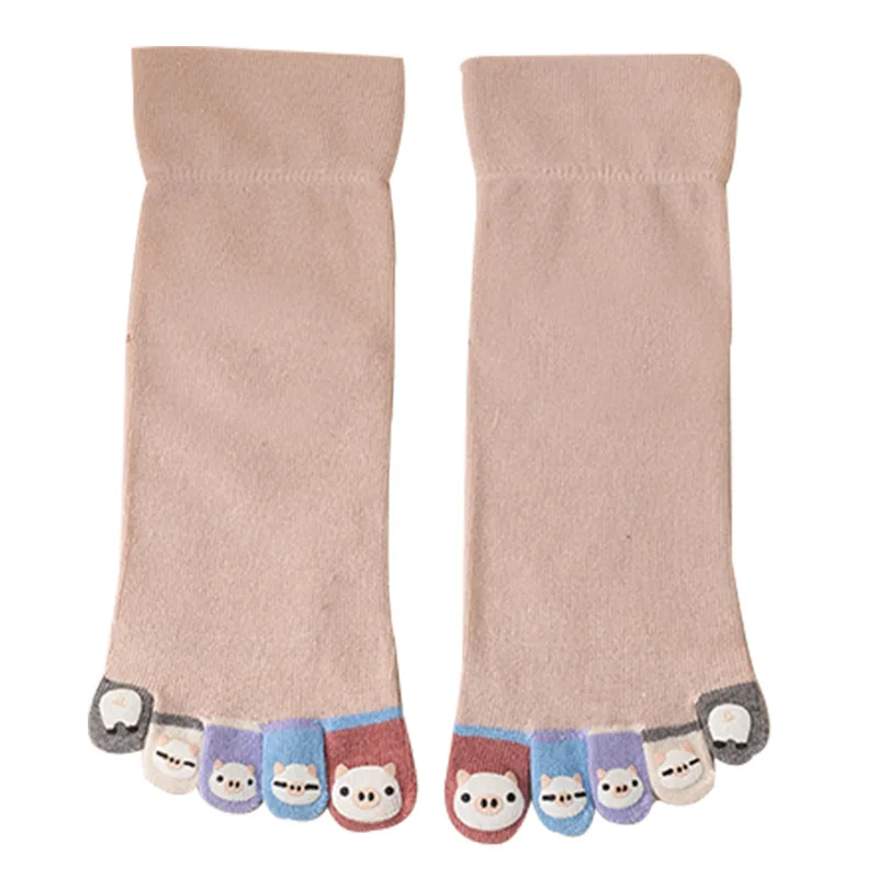 3 Pairs Ladies Cotton Five-finger Socks Breathable Cotton Socks Casual Sports Toe Socks Set
3 Pairs Ladies Cotton Five-finger Socks Breathable Cotton Socks Casual Sports Toe Socks Set