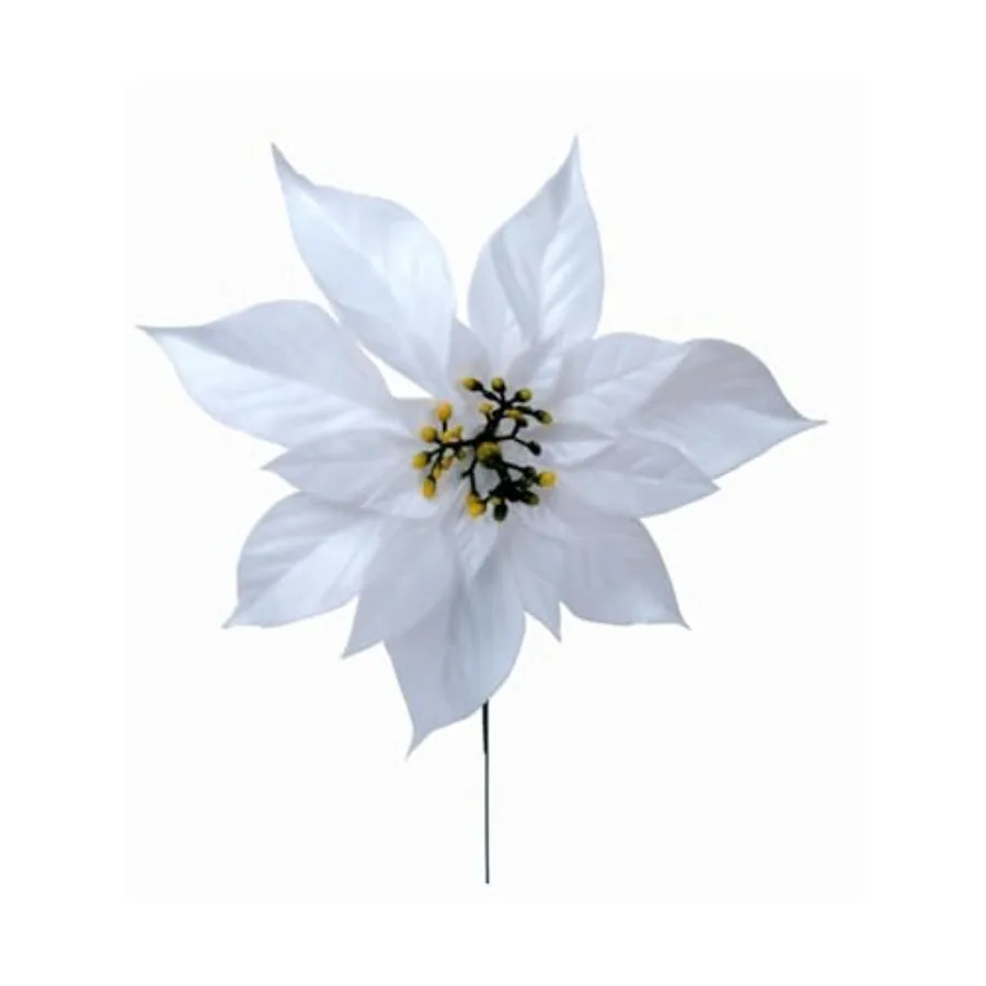 200-Pack 11-Inch White Poinsettia Heads Bulk Artificial Flowers for Christmas Decorations, Crafts Floral Arrangements
200-Pack 11-Inch White Poinsettia Heads Bulk Artificial Flowers for Christmas Decorations, Crafts Floral Arrangements
