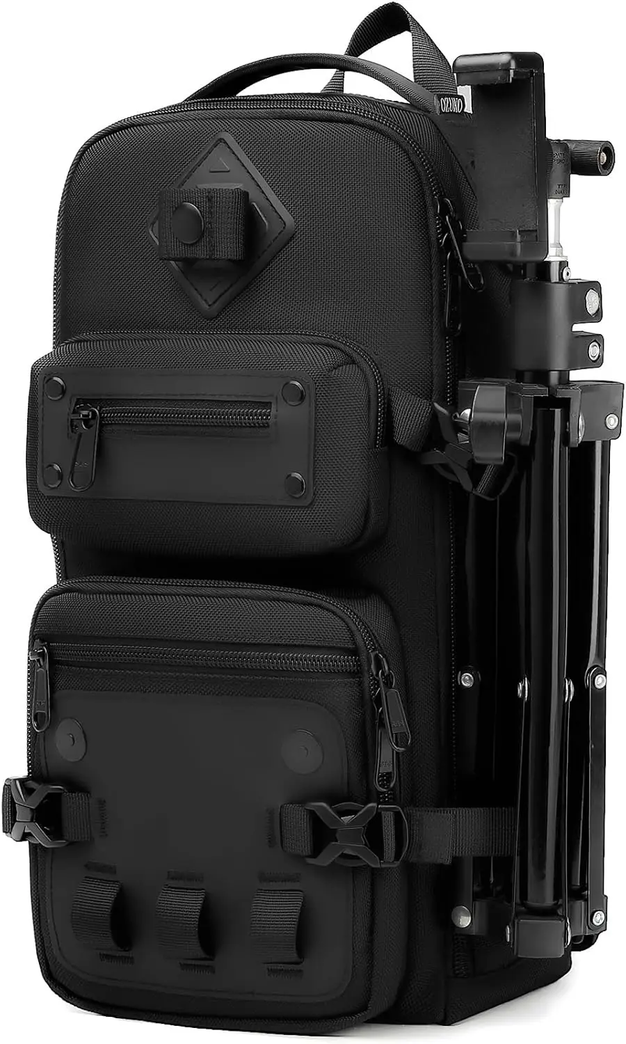 Men's Large Capacity Waterproof Sling Bag with Tripod Holder for Outdoor Photography (Black)
Men's Large Capacity Waterproof Sling Bag with Tripod Holder for Outdoor Photography (Black)