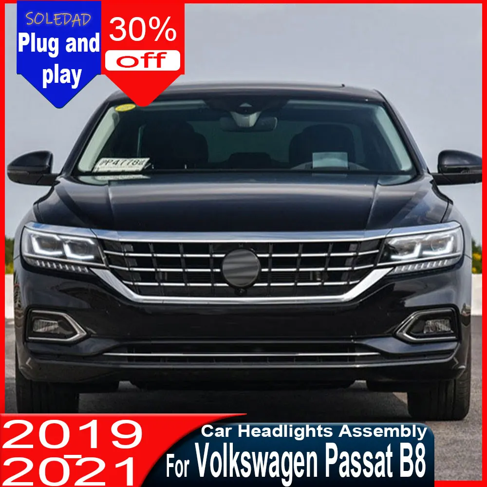 car headlights for VW Passat Headlight 2019 2020 2021 Passat B9 Headlight US Version DRL Turn Signal Low High Beam Project Lens
car headlights for VW Passat Headlight 2019 2020 2021 Passat B9 Headlight US Version DRL Turn Signal Low High Beam Project Lens