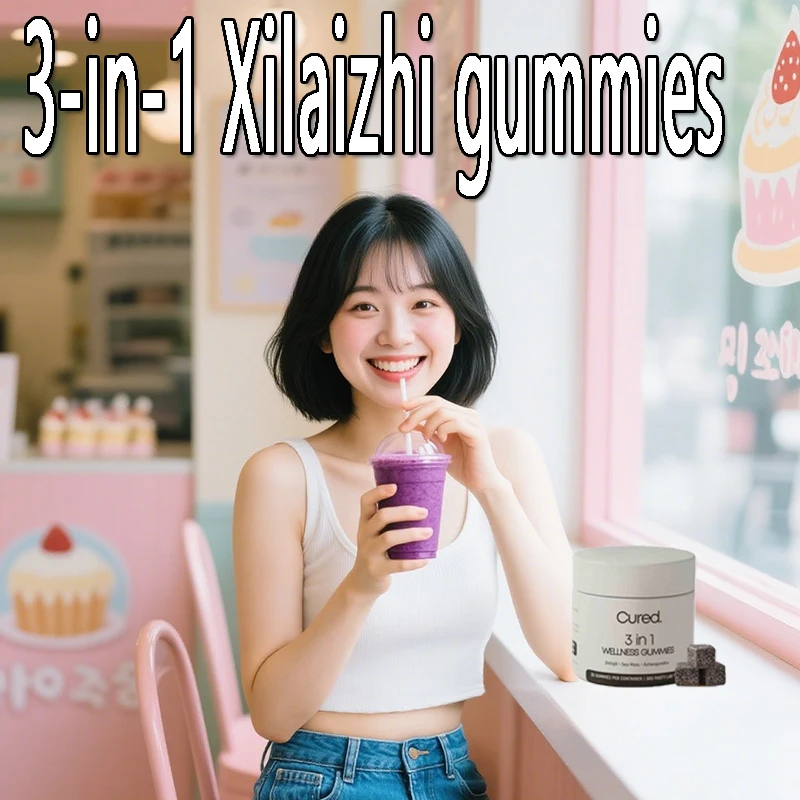 1 bottle of 3-in-1 Xilaizhi gummy candy regulates immunity improves fatigue promotes sleep quality and is a health food
1 bottle of 3-in-1 Xilaizhi gummy candy regulates immunity improves fatigue promotes sleep quality and is a health food
