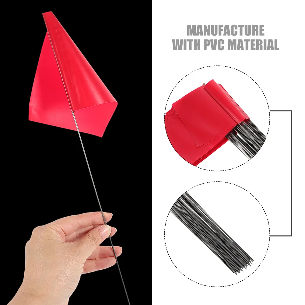 50Pcs Marking Flags Garden Triangular Durable PVC Steel Wire Bright Colors for Lawn Irrigation Sprinkler Yard Landscape Flags
50Pcs Marking Flags Garden Triangular Durable PVC Steel Wire Bright Colors for Lawn Irrigation Sprinkler Yard Landscape Flags