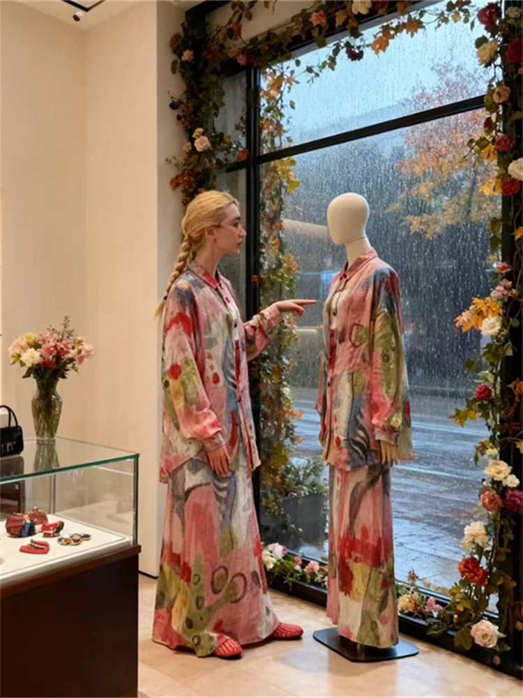 Korean Design Loose Women's Shirt And Half Skirt Set Fashionable And Stylish Not New Model Whole Set Trendy
Korean Design Loose Women's Shirt And Half Skirt Set Fashionable And Stylish Not New Model Whole Set Trendy