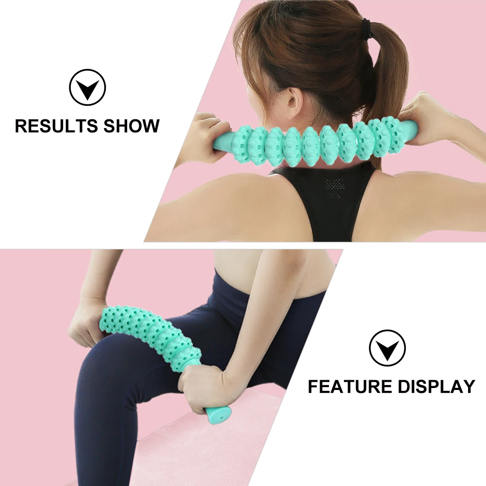 1pc Massage Roller Bendable Fascia Stick Muscle Relaxation Tool For Legs Arms Neck Thighs Runners Yoga Dancers Green
1pc Massage Roller Bendable Fascia Stick Muscle Relaxation Tool For Legs Arms Neck Thighs Runners Yoga Dancers Green