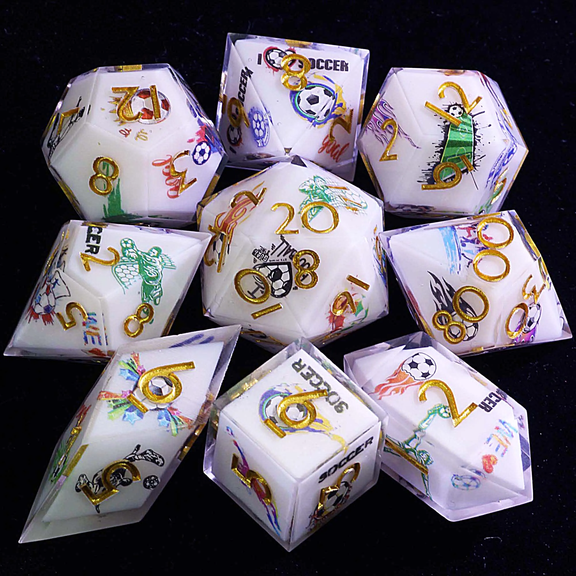 9 Football Dice Set DD Soccer Knockout Stage
9 Football Dice Set DD Soccer Knockout Stage