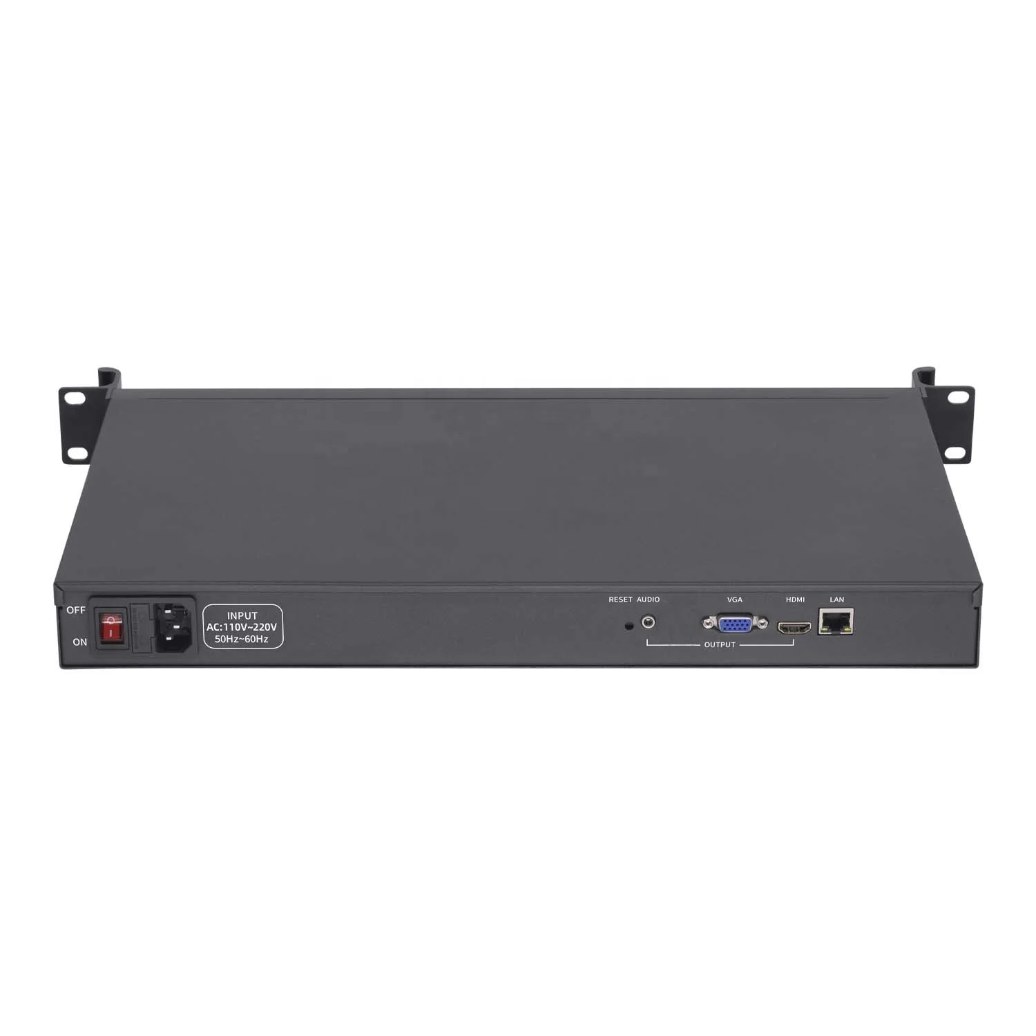 JM3510C SRT RTMP RTSP H.265 H.264 VGA SDI Video Stream Output Device Decoder 1U Rack