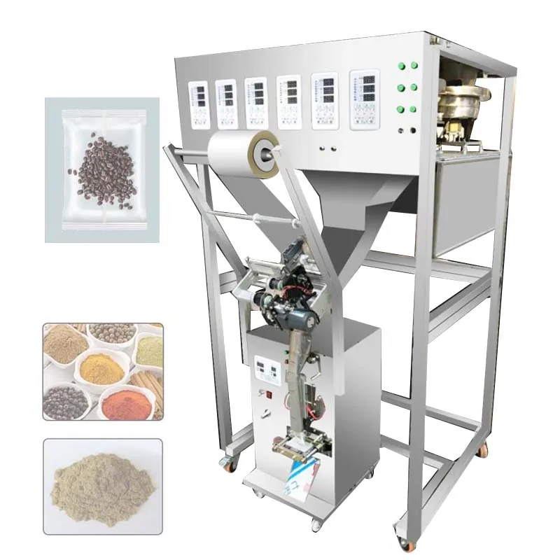 Mixed Packaging Machine Granule Powder Mixed Grain Scented Seasoning Multi-Head Distribution Machine Automatic Packaging Machine
Mixed Packaging Machine Granule Powder Mixed Grain Scented Seasoning Multi-Head Distribution Machine Automatic Packaging Machine