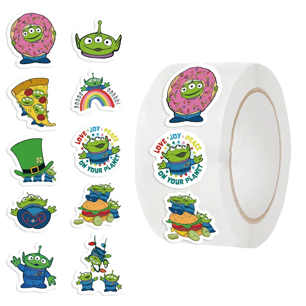 500pcs/Roll Disney Cartoon Alien Sealing Sticker DIY PVC Laptop Decals Decoration Stiker Reward Gift Toys
500pcs/Roll Disney Cartoon Alien Sealing Sticker DIY PVC Laptop Decals Decoration Stiker Reward Gift Toys