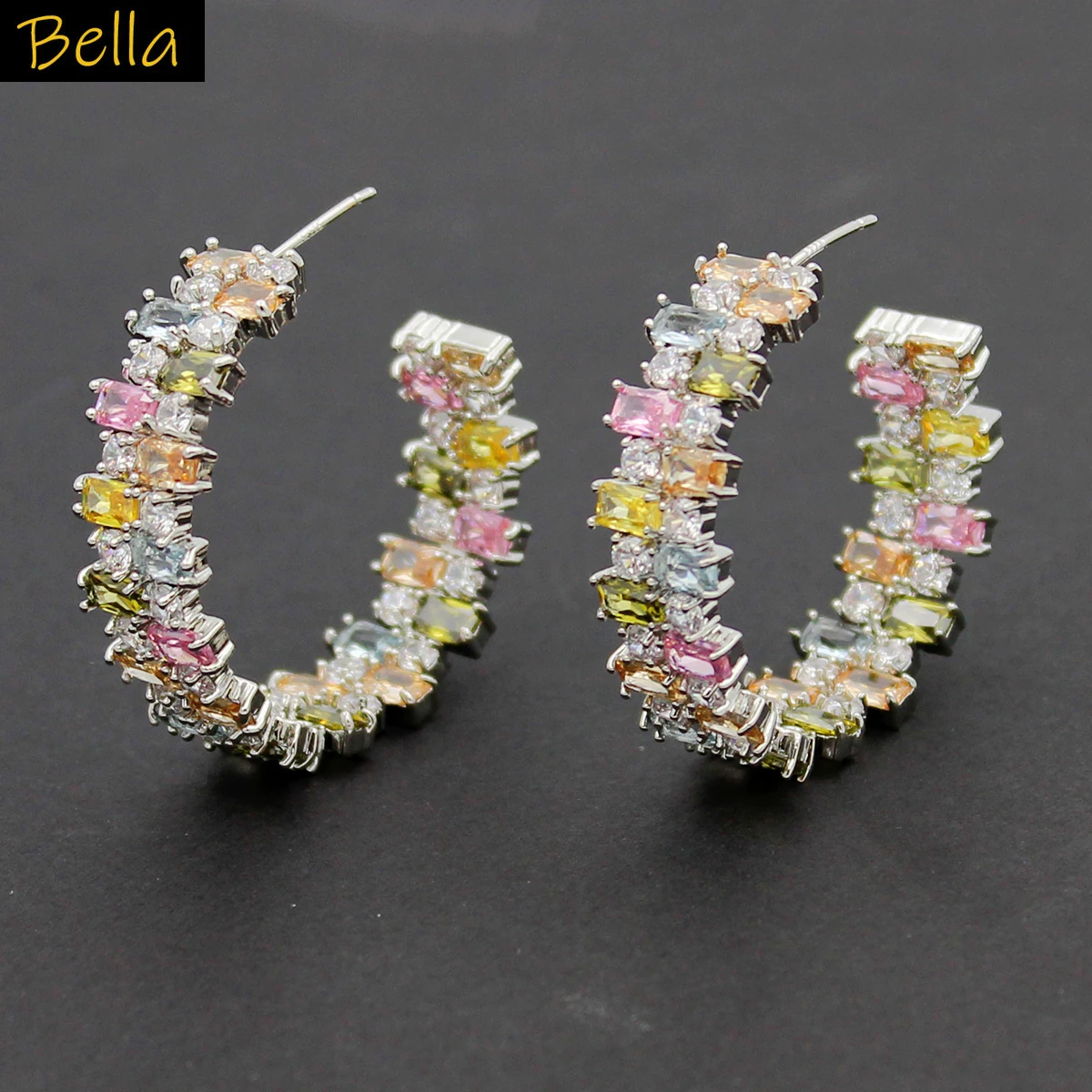 zirconia hoop earrings open circle earrings gold silver color jewelry
zirconia hoop earrings open circle earrings gold silver color jewelry