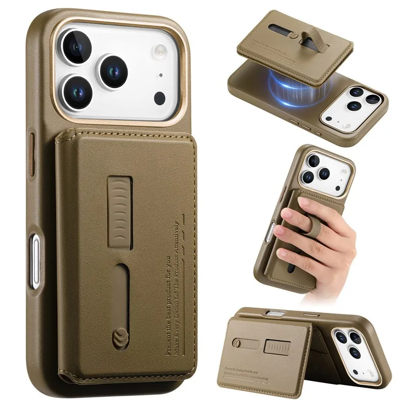 2 in 1 Detachable Magnetic Card Wallet Case For iPhone 13 14 15 16 17 Pro Max Air Plus Premium Leather Wristband Stand Cover
2 in 1 Detachable Magnetic Card Wallet Case For iPhone 13 14 15 16 17 Pro Max Air Plus Premium Leather Wristband Stand Cover