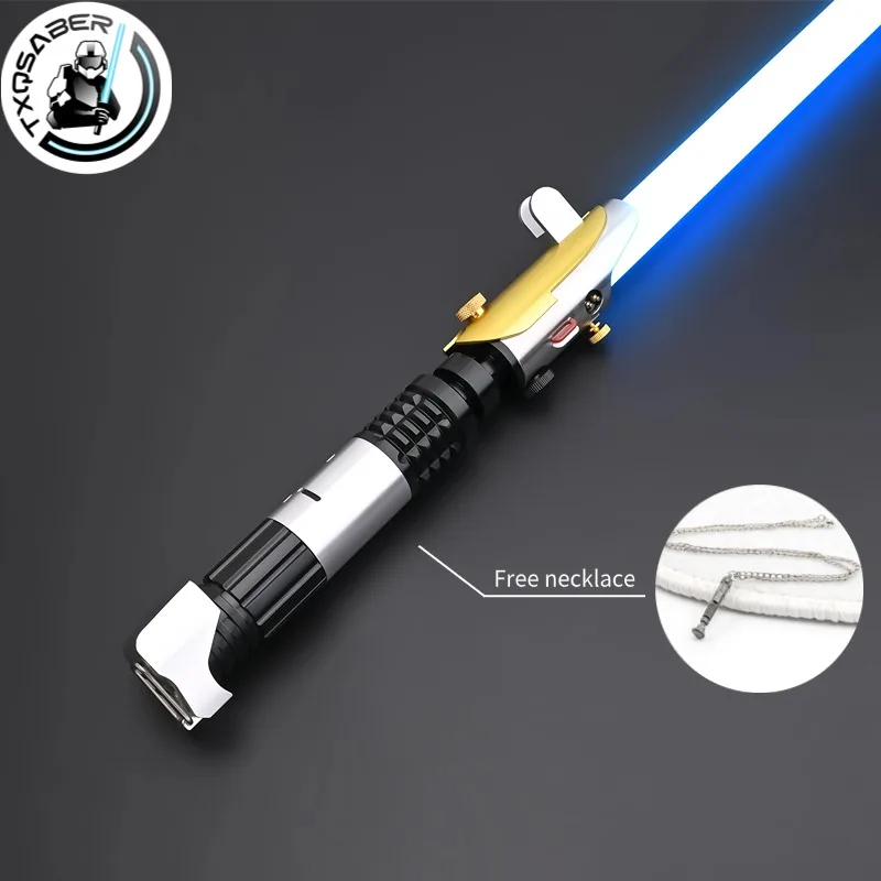 TXQSABER Neo Pixel Heavy Dueling Lightsaber Bluetooth Custom Metal Hilt Super RGB Blaster Force Laser Sword LuminousToys-Visions
TXQSABER Neo Pixel Heavy Dueling Lightsaber Bluetooth Custom Metal Hilt Super RGB Blaster Force Laser Sword LuminousToys-Visions