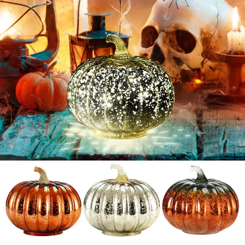 Glass Pumpkin Light Battery Powered LED Light-up Pumpkin Lantern for Halloween Fall Thanksgiving Desk Party Decor Home Decor
Glass Pumpkin Light Battery Powered LED Light-up Pumpkin Lantern for Halloween Fall Thanksgiving Desk Party Decor Home Decor