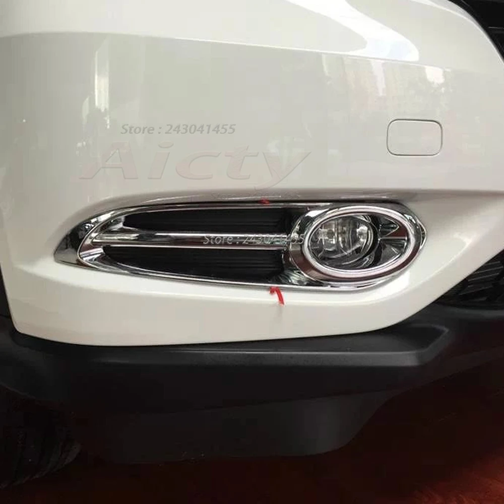 For Honda HR-V HRV Vezel 2014-2018 2019 Chrome Front Bumper Fog Light Lamp Foglight Cover Trim Molding Decoration Car Styling
For Honda HR-V HRV Vezel 2014-2018 2019 Chrome Front Bumper Fog Light Lamp Foglight Cover Trim Molding Decoration Car Styling
