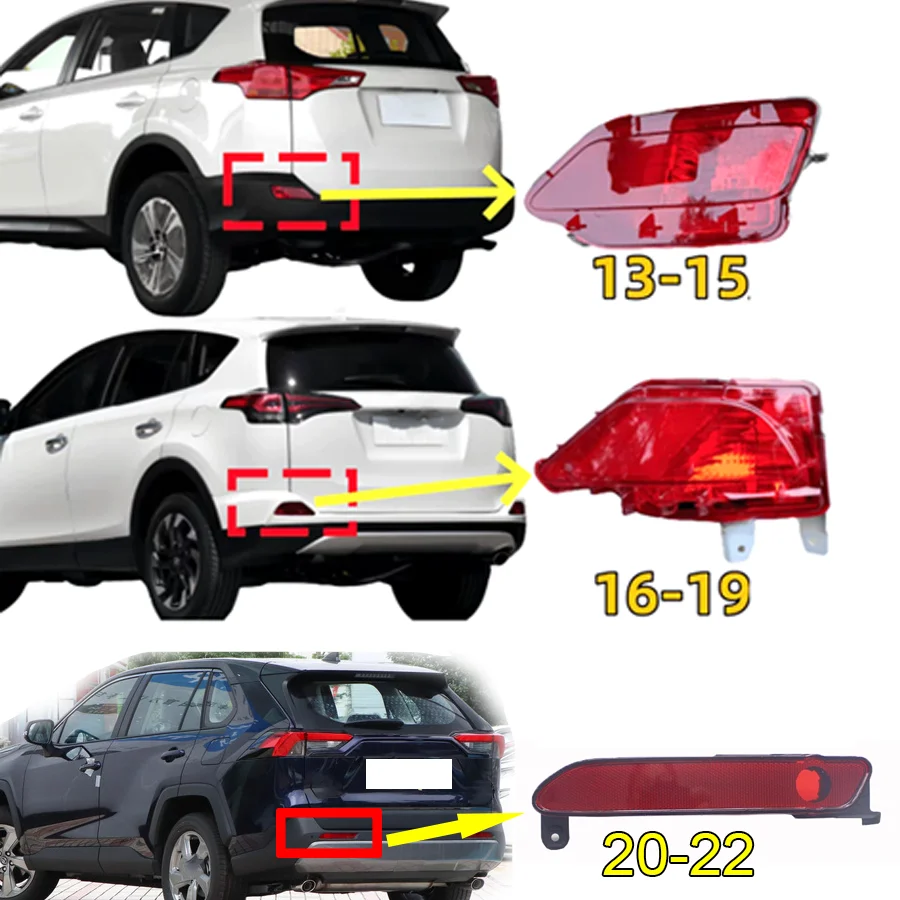 Wooeight 1Pc Bumper REFLECTOR Light Car Rear Tail Tail Bumper Fog Indicator Lamp Fit For Toyota RAV4 2009-2014 2015 2020-2022
Wooeight 1Pc Bumper REFLECTOR Light Car Rear Tail Tail Bumper Fog Indicator Lamp Fit For Toyota RAV4 2009-2014 2015 2020-2022