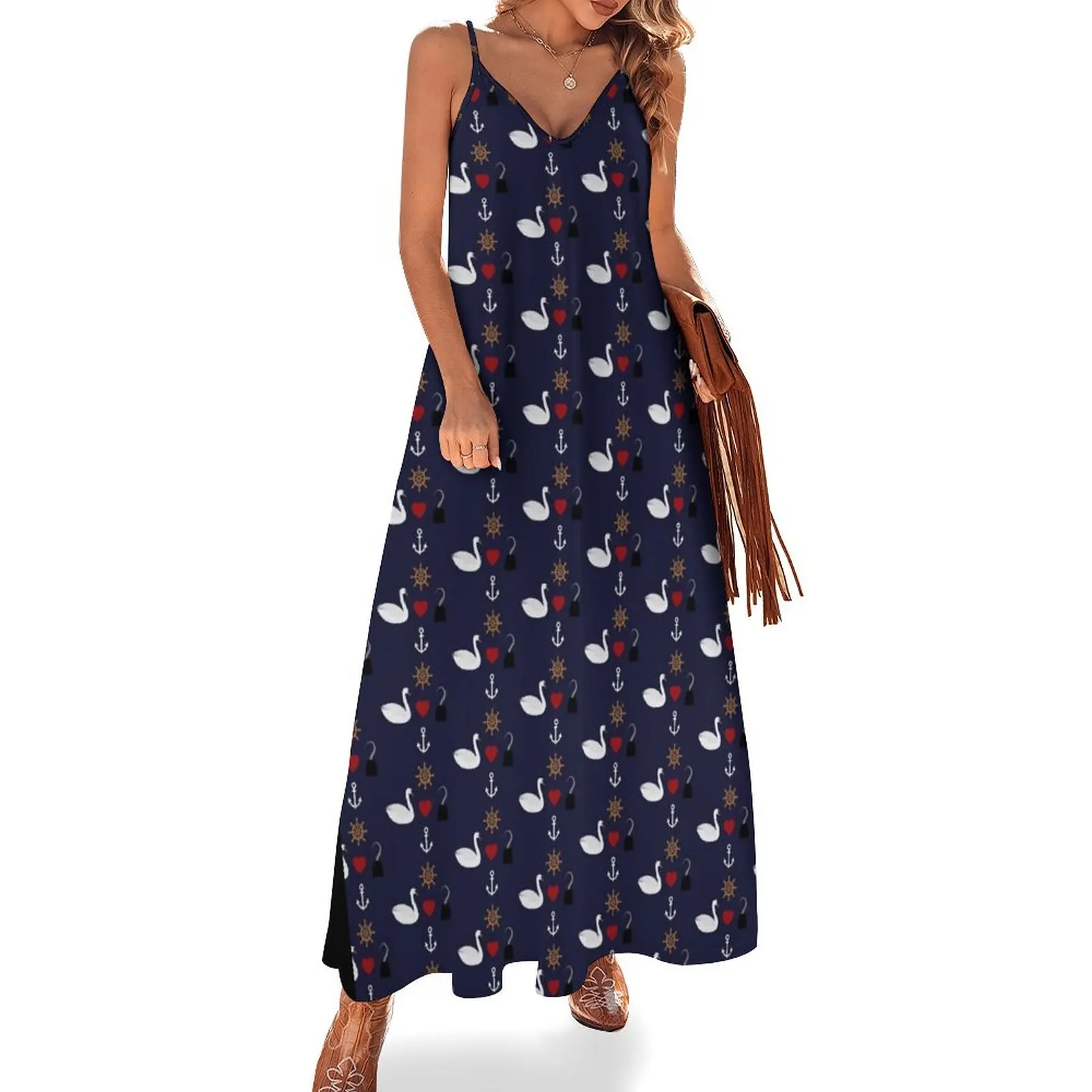 Captain Swan Icons Nautical Pattern Sleeveless Dress evening dresses ladies Dresses for wedding party
Captain Swan Icons Nautical Pattern Sleeveless Dress evening dresses ladies Dresses for wedding party