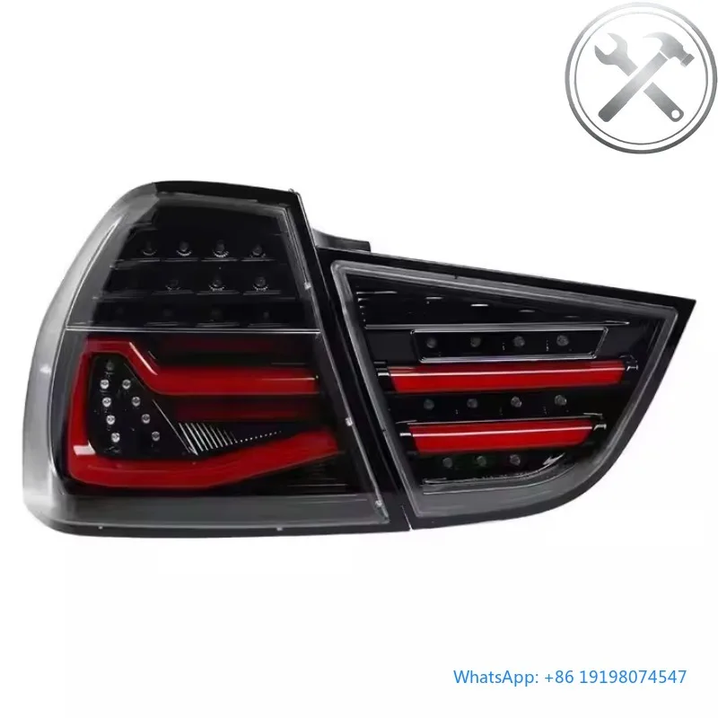 2009-2012 Mid Size Sedan E90 Full LED Taillights Assembly Clear Lens Driving Brake Turn Signal 12V Waterproof Auto Parts
2009-2012 Mid Size Sedan E90 Full LED Taillights Assembly Clear Lens Driving Brake Turn Signal 12V Waterproof Auto Parts