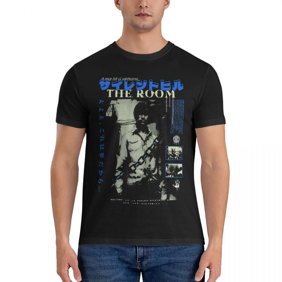 Trendy Men's T Shirt Silent Hill Funny Tees Short Sleeve Crew Neck T-Shirt Pure Cotton Classic Tops
Trendy Men's T Shirt Silent Hill Funny Tees Short Sleeve Crew Neck T-Shirt Pure Cotton Classic Tops