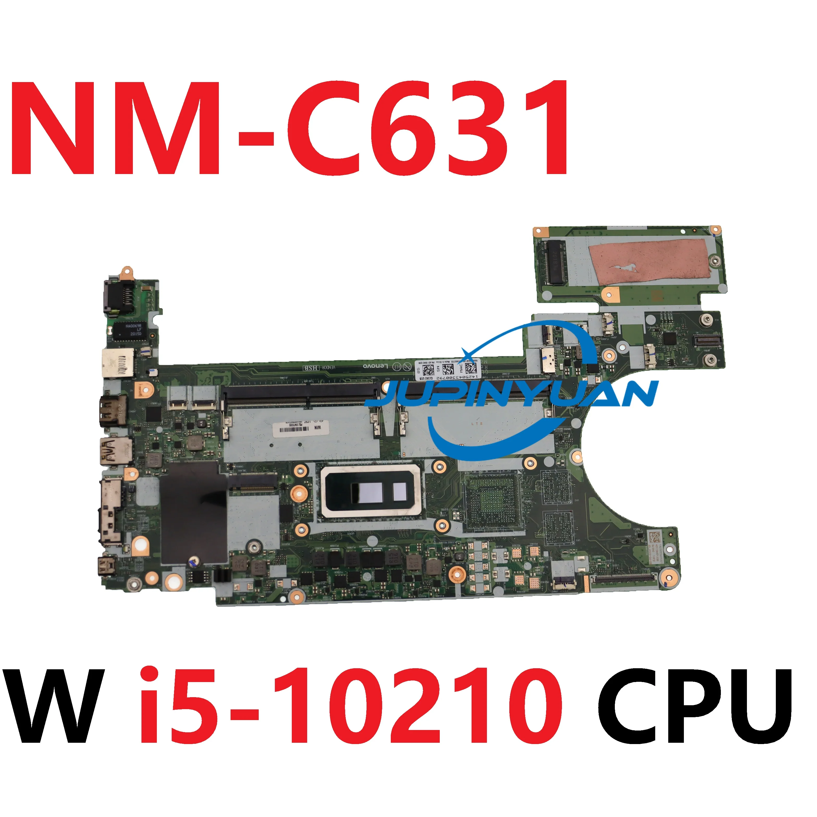 Материнская плата для ноутбука Lenovo ThinkPad L14 Gen1 L15 Gen1 NM-C631 5B20W77438 10w76936 с процессором i5-10210U
Материнская плата для ноутбука Lenovo ThinkPad L14 Gen1 L15 Gen1 NM-C631 5B20W77438 10w76936 с процессором i5-10210U