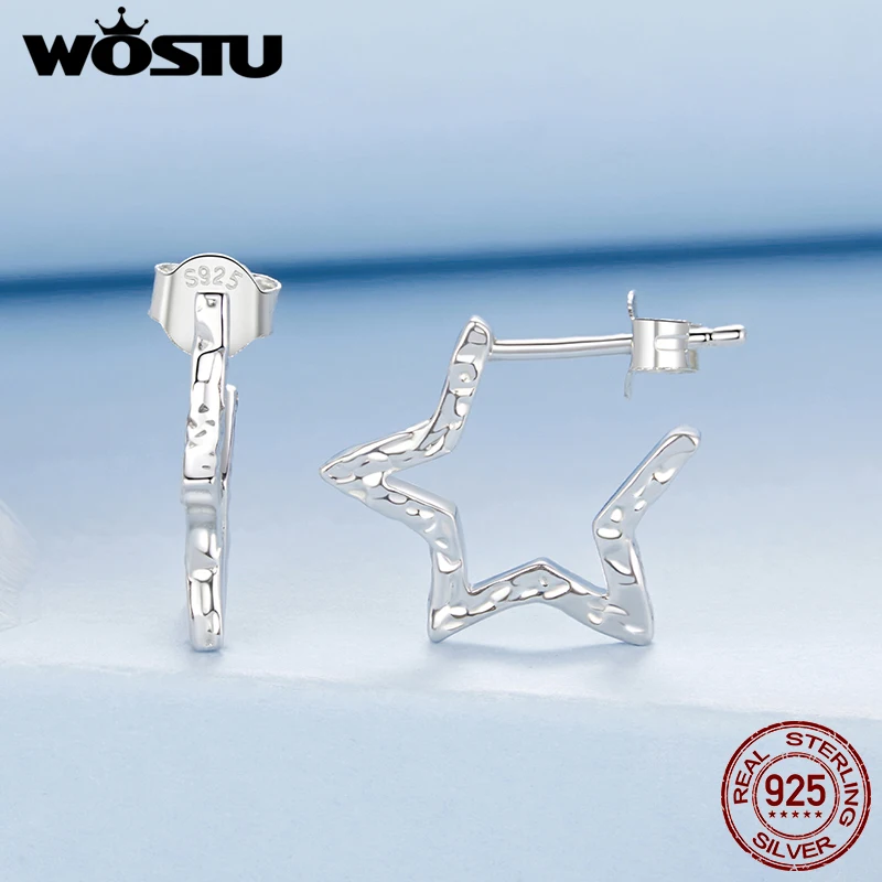 Серьги-гвоздики WOSTU из стерлингового серебра 925 пробы со звездами, простые серьги-гвоздики для женщин, ювелирные изделия, элегантный подарок на вечеринку, свидание, белое золото, покрытие
Серьги-гвоздики WOSTU из стерлингового серебра 925 пробы со звездами, простые серьги-гвоздики для женщин, ювелирные изделия, элегантный подарок на вечеринку, свидание, белое золото, покрытие